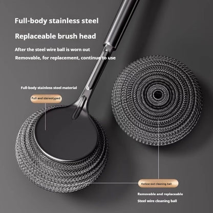 Ståltrådsboll borste